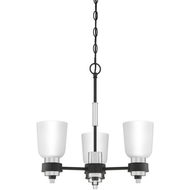 Conrad 3 Light Small Chandelier by Quoizel - CRD5019BN