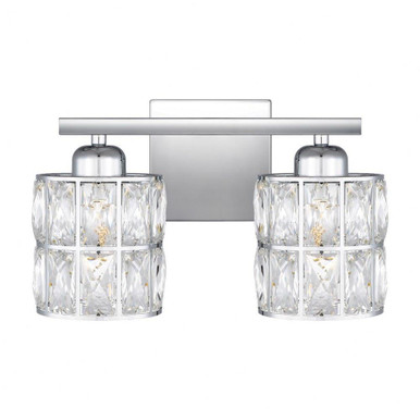 Gibson 2 Light Vanity Light by Quoizel - GIB8613