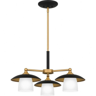Fayette 3 Light Medium Chandelier by Quoizel - FYT5124EK