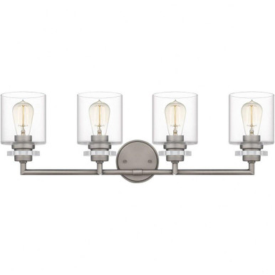 Jaspar 4 Light Vanity Light by Quoizel - JSP8630AN