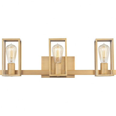 Leighton 3 Light Vanity Light by Quoizel - LGN8724WS