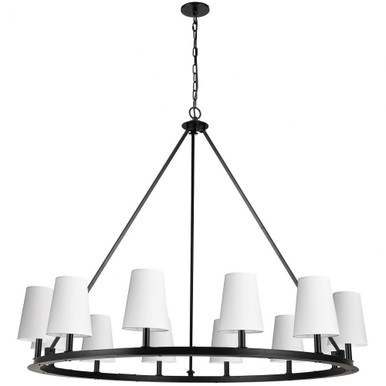 Colby 12 Light Oversized Chandelier by Dainolite - CLB-5212C