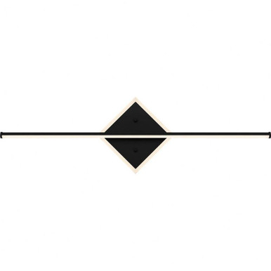 Parcelle 25W 1 LED Vanity Light by Quoizel - PCPCL8532MBK