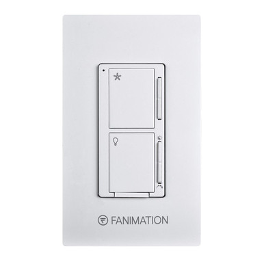 Accessory 3 Speed Fan and Down CCT Light Wall Control by Fanimation - WC4WH