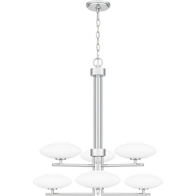 Chenal 6 Light Large Chandelier by Quoizel - QCH5577
