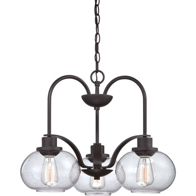 Trilogy 3 Light Medium Chandelier by Quoizel - TRG5103