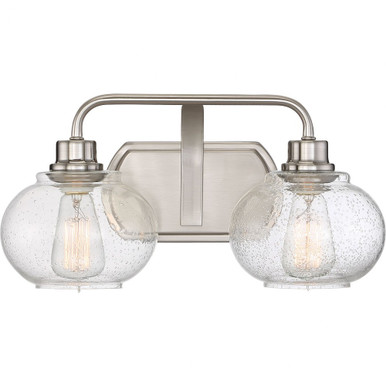 Trilogy 2 Light Vanity Light by Quoizel - TRG8602
