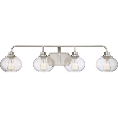 Trilogy 4 Light Vanity Light by Quoizel - TRG8604