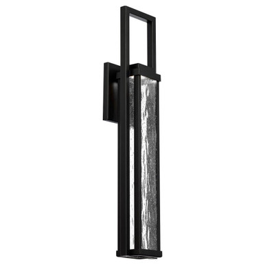 Revere 15.1W 1 LED Light Outdoor Wall Lantern by Modern Forms - WS-W22125-BK