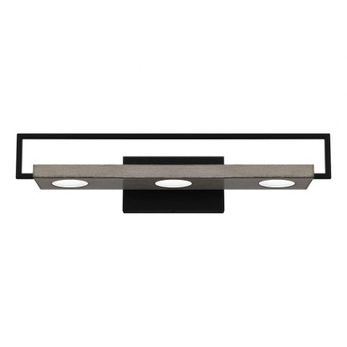 Winnett 1 LED Vanity Light 24 Inch Wide by Quoizel - WINN8524MBK