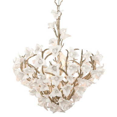 Lily 6 Light Large Chandelier by Corbett - 211-47-SGL