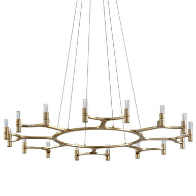 Nexus 16 Light Oversized Chandelier by Corbett - 258-016-WSL