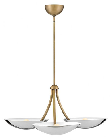 Glenn 15W 3 LED Large Chandelier 36 Inch Wide by Fredrick Ramond  - FR41646