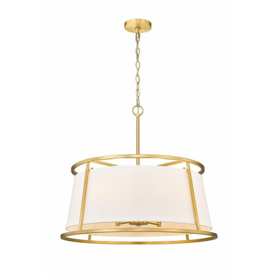 Lenyx 6 Light Pendant 23.5 Inches Tall and 26 Inches Wide by Z-Lite - 1935-26RB