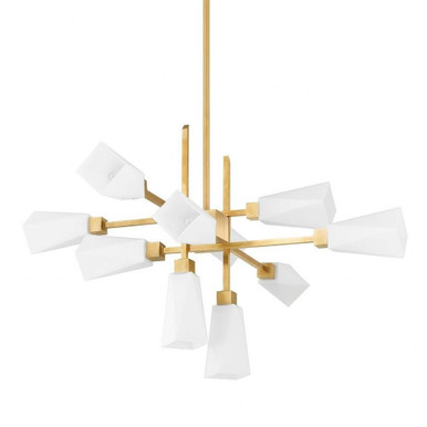 Artemis 10 Light Oversized Contemporary Chandelier by Corbett - 441-46-VB