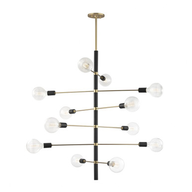 Astrid 12 Light Oversized Chandelier by Mitzi - H178812