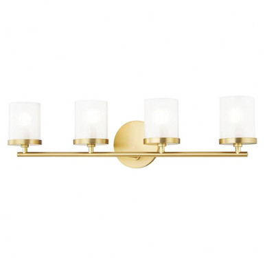 Ryan 4 Light Vanity Light by Mitzi - H239304