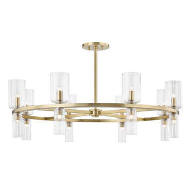 Tabitha 16 Light Large 2 Tier Chandelier by Mitzi H384816-PN - H384816