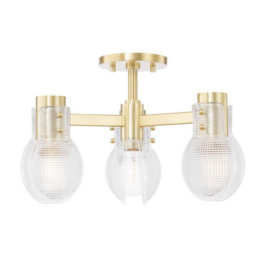 Jenna 3 Light Semi Flush Mount by Mitzi - H417603