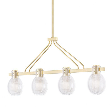 Jenna 4 Light Oversized Island Chandelier by Mitzi - H417904