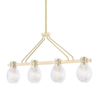 Jenna 4 Light Oversized Island Chandelier by Mitzi - H417904