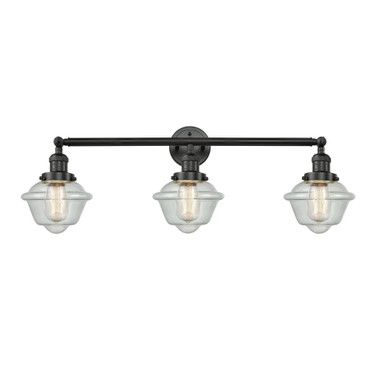 Oxford 3 Light Bath Vanity 10 Inch Tall and 34 Inch Wide by Innovations - 205-G53