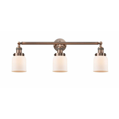 Bell 3 Light Vanity Light 30 Inch Wide by Innovations - 205-G5