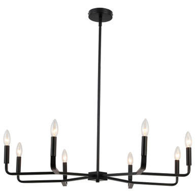 Colette 8 Light Large Chandelier by Dainolite - CLT-328