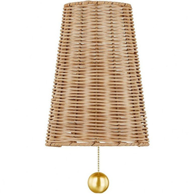 Naida 1 Light Wall Sconce by Mitzi - H857101-AGB
