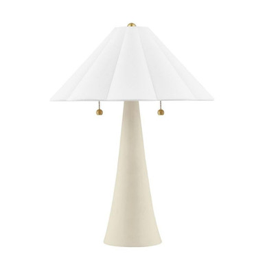 Alana 2 Light Table Lamp 23 Inches Tall and 17 Inches Wide by Mitzi - HL676202-AGB/CAI
