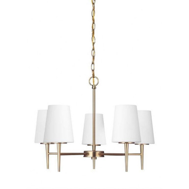 Driscoll 5 Light Medium Chandelier by Generation Lighting - 3140405
