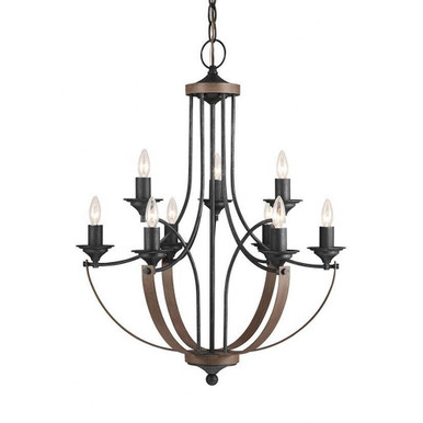Corbeille 9 Light Large Chandelier by Generation Lighting - 3280409