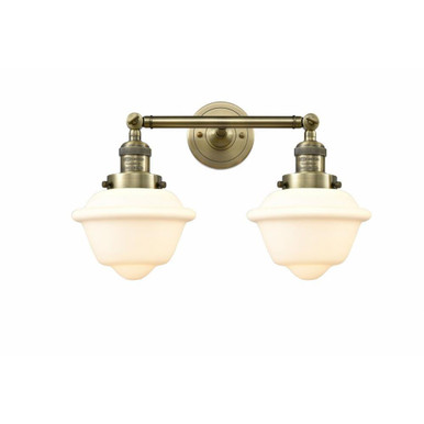 Oxford 2 Light Vanity Light 17 Inch Wide by Innovations - 208-G53