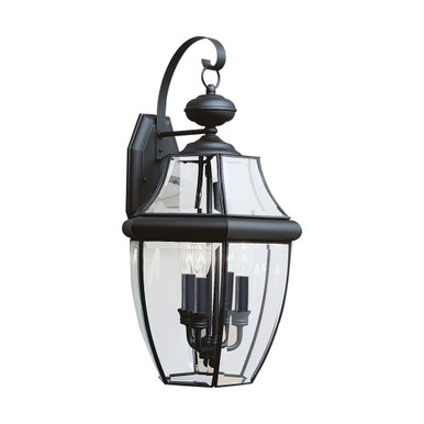Lancaster 3 Light Candle Style Outdoor Wall Lantern by Generation - 8040