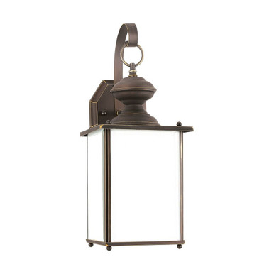 1 Light Outdoor Transitional Wall Lantern 17 Inch Tall by Generation - 84158