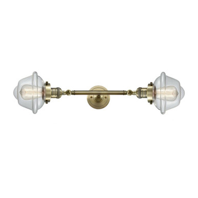 Oxford 2 Light Vanity Light 30.38 Inch Tall by Innovations - 208L-G53