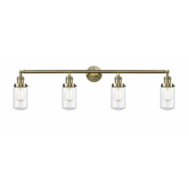 Dover 4 Light Vanity Light 43 Inch Wide by Innovations - 215-G31