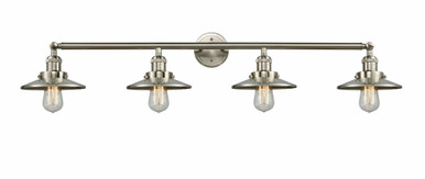 Railroad 4 Light Vanity Light 44 Inch Wide by Innovations - 215-M1-M7