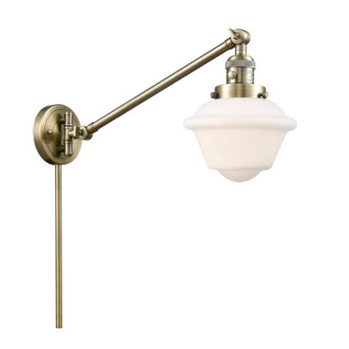 Oxford 1 Light Swing Arm Wall Sconce 30 Inch Length by Innovations - 237-G53