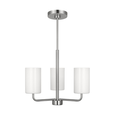 Rhett 3 Light Small Chandelier by Generation Lighting - GLC1003