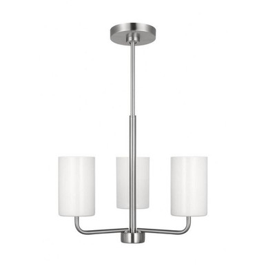 Rhett 3 Light Small Chandelier by Generation Lighting - GLC1003