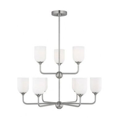 Emile 9 Light Large Chandelier by Generation Lighting - GLC1109