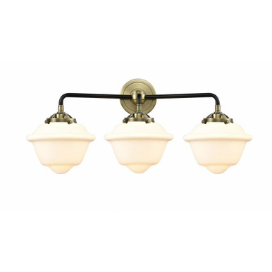 Oxford 3 Light Vanity Light 25.5 Inch Wide by Innovations - 284-3W-G53