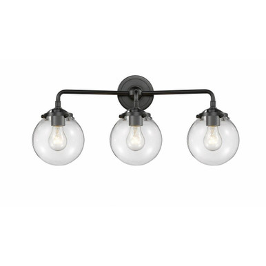 Nouveau 3 Light Vanity Light by Innovations - 284-3W-OB-G202-6