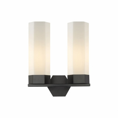 Claverack 2 Light Vanity Light 16.13 Inch Tall by Innovations - 427-2W-G427-14