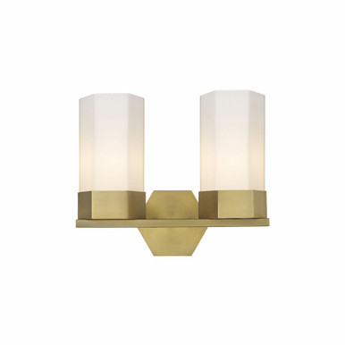 Claverack 2 Light Vanity Light 13.63 Inch Wide by Innovations - 427-2W-G427-9