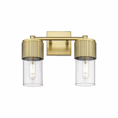 Bolivar 2 Light Vanity Light 13.5 Inch Wide by Innovations - 428-2W-G428-7