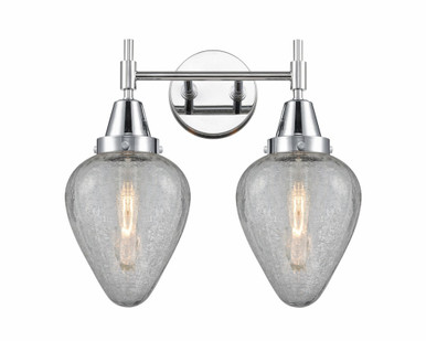 Geneseo 2 Light Vanity Light 15.5 Inch Wide by Innovations - 447-2W-G165