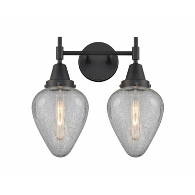 Geneseo 2 Light Vanity Light 15.5 Inch Wide by Innovations - 447-2W-G165