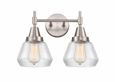 Fulton 2 Light Vanity Light 15.75 Inch Wide by Innovations - 447-2W-G17